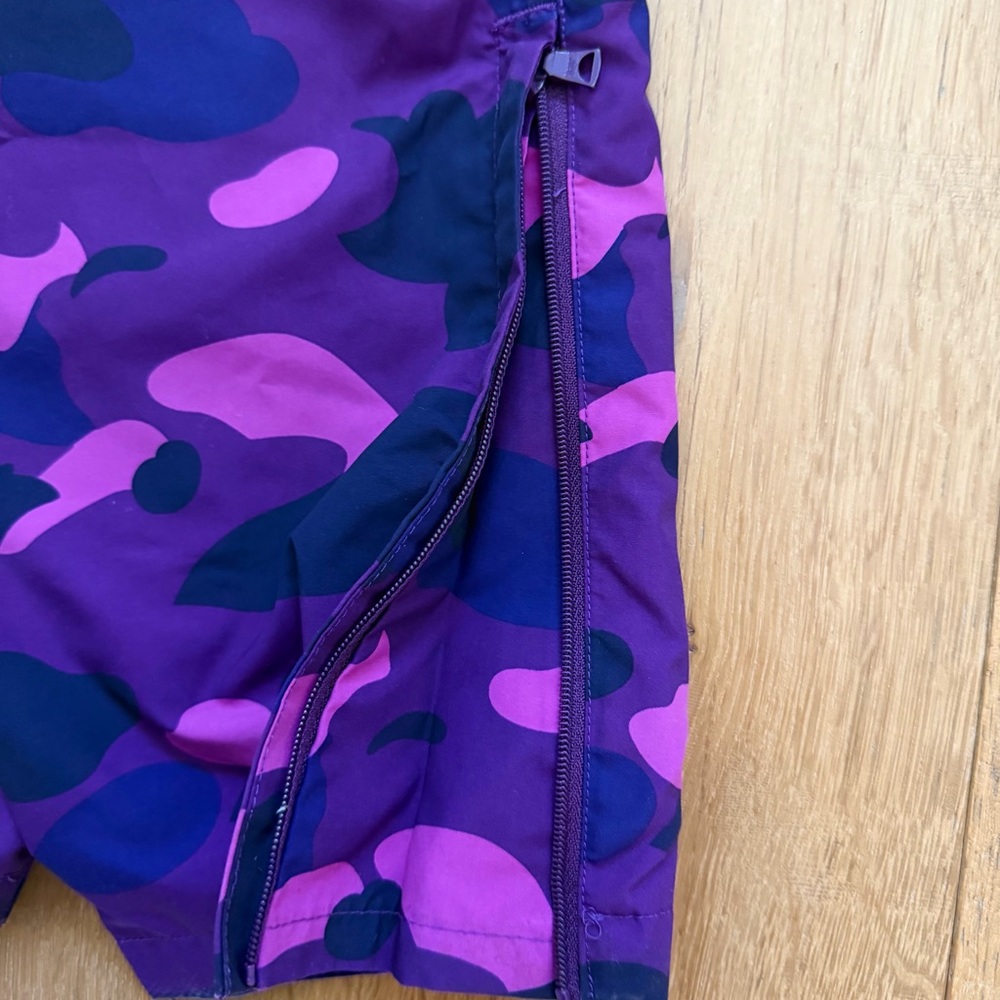 BAPE Purple Camouflage Joggers - Picture 5 of 9